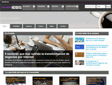 Tablet Screenshot of comunidad.iebschool.com